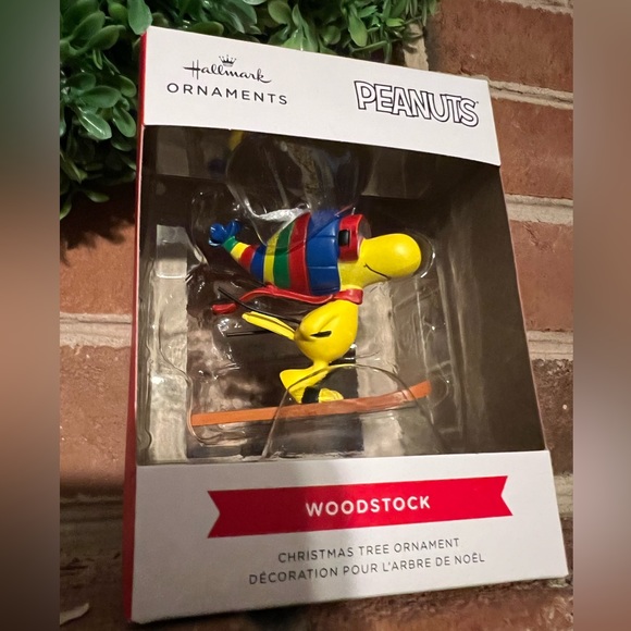 Hallmark Peanuts Woodstock Skiing Christmas Ornament - Picture 6 of 10